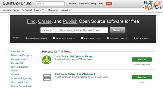免费申请SourceForge无限开发者空间全教程